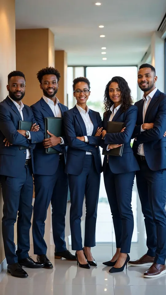 Équipe du cabinet d'expertise comptable Expertise221 à Dakar, Cité Keur Gorgui